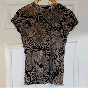 The Limited sheer blouse